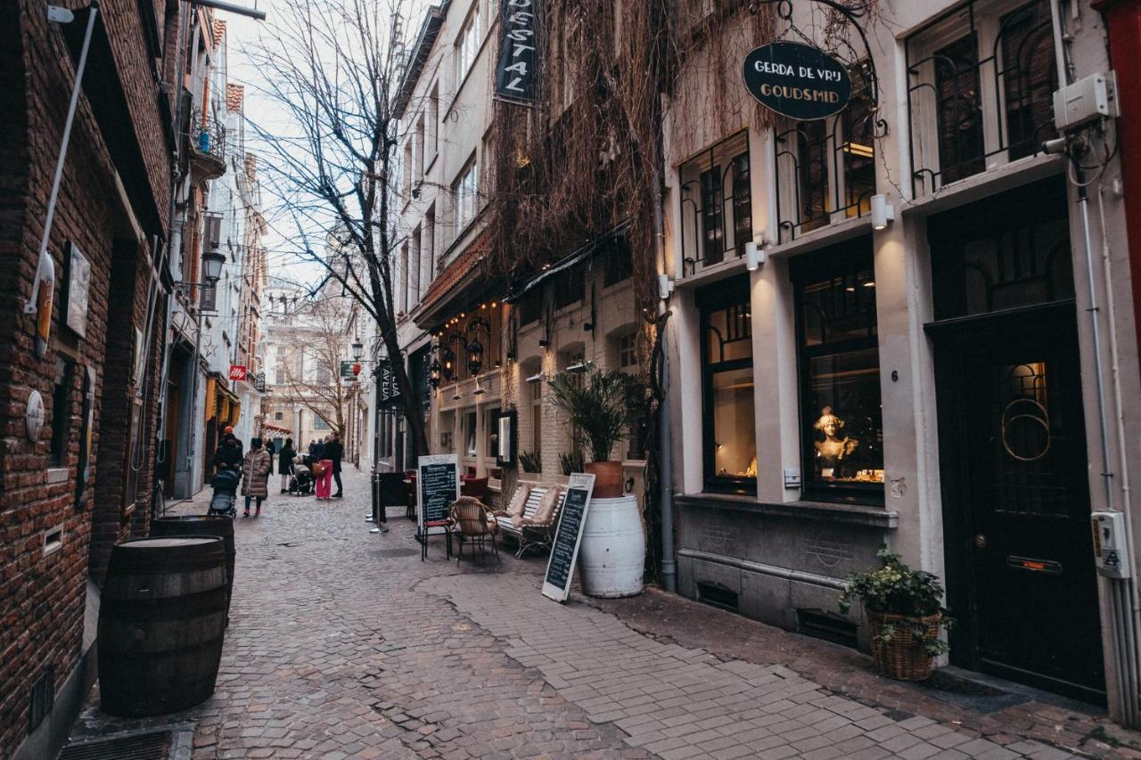 Huize 'De Moriaan' In Historic Center Villa Antwerpen Ngoại thất bức ảnh